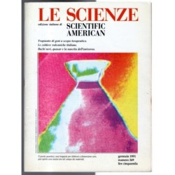 LE SCIENZE. EDIZIONE ITALIANA DI SCIENTIFIC AMERICAN-n 269, gennaio-1991