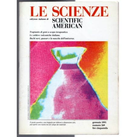 LE SCIENZE. EDIZIONE ITALIANA DI SCIENTIFIC AMERICAN-n 269, gennaio-1991