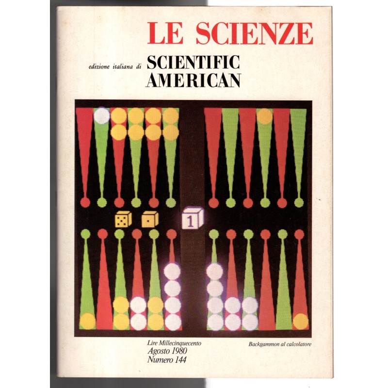 LE SCIENZE. EDIZIONE ITALIANA DI SCIENTIFIC AMERICAN-n 144, agosto-1980