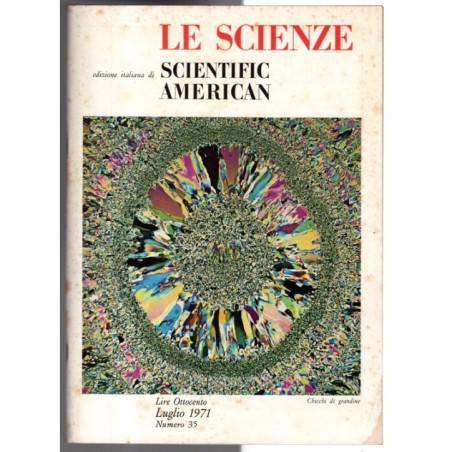 LE SCIENZE. EDIZIONE ITALIANA DI SCIENTIFIC AMERICAN-n 35, luglio-1971
