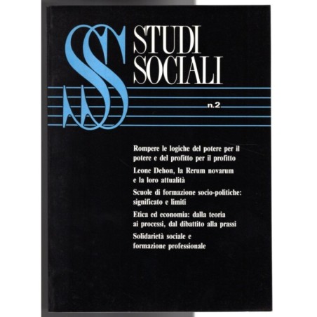 STUDI SOCIALI-n 2, febbraio-1991