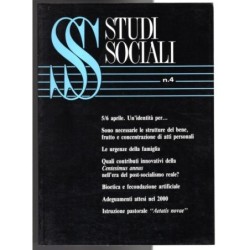 STUDI SOCIALI-n 4, aprile-1992