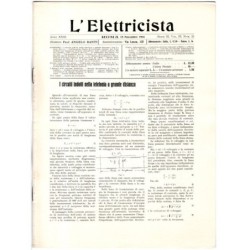 L'ELETTRICISTA-serie III, vol III, n 22, 15 novembre-1914