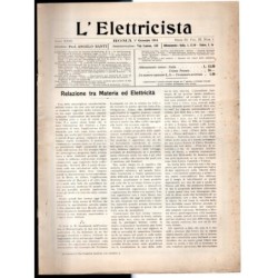 L'ELETTRICISTA-serie III, vol III, n 1, 1 gennaio-1914
