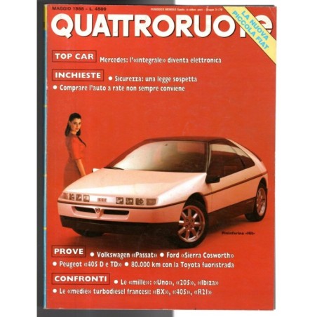 QUATTRORUOTE-n 391, maggio-1988