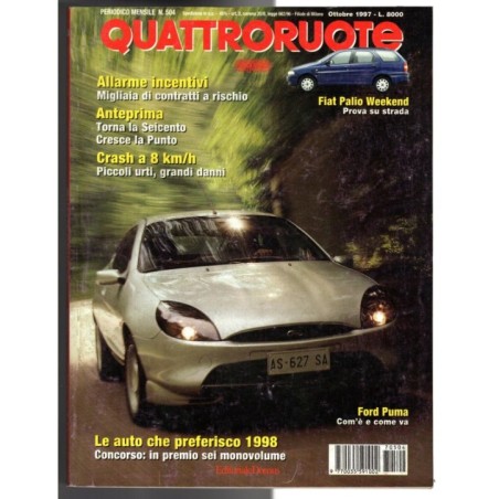 QUATTRORUOTE-n 504, ottobre-1997