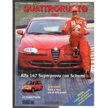 QUATTRORUOTE-n 541, novembre-2000
