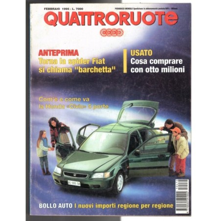 QUATTRORUOTE-n 472, febbraio-1995