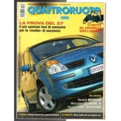 QUATTRORUOTE-n 589, novembre-2004