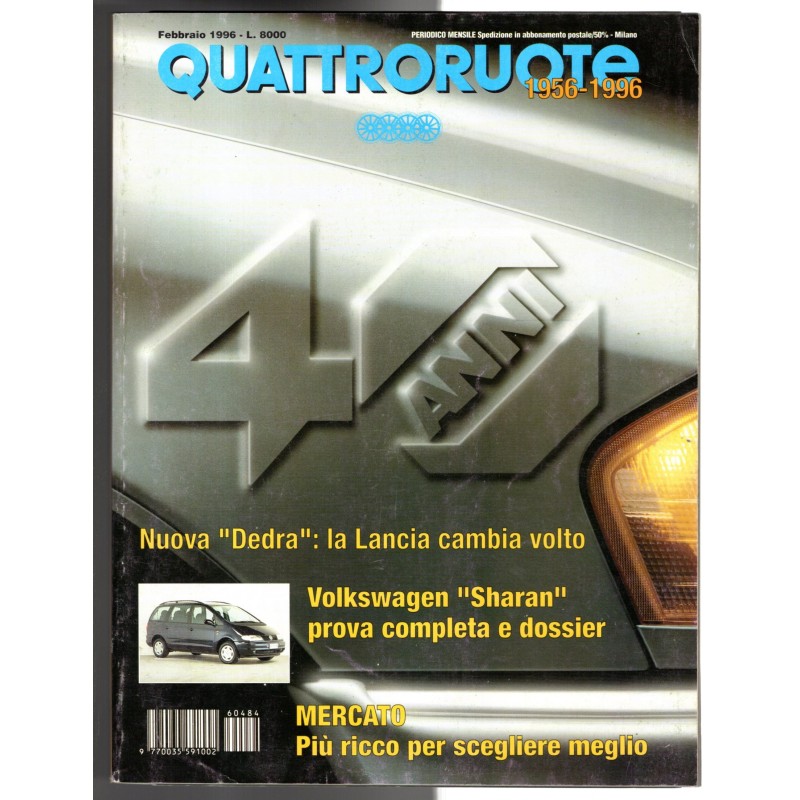 QUATTRORUOTE-n 484, febbraio-1996