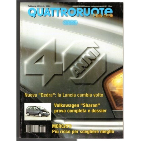 QUATTRORUOTE-n 484, febbraio-1996