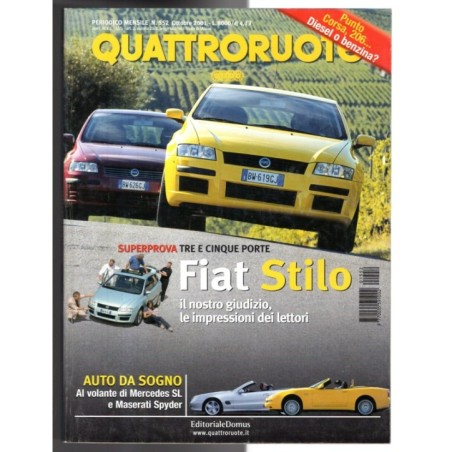 QUATTRORUOTE-n 552, ottobre-2001