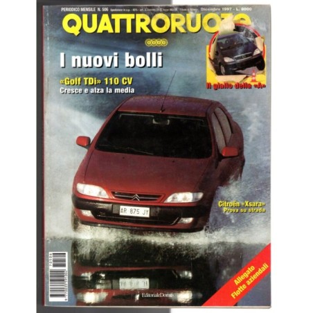 QUATTRORUOTE-n 506, dicembre-1997