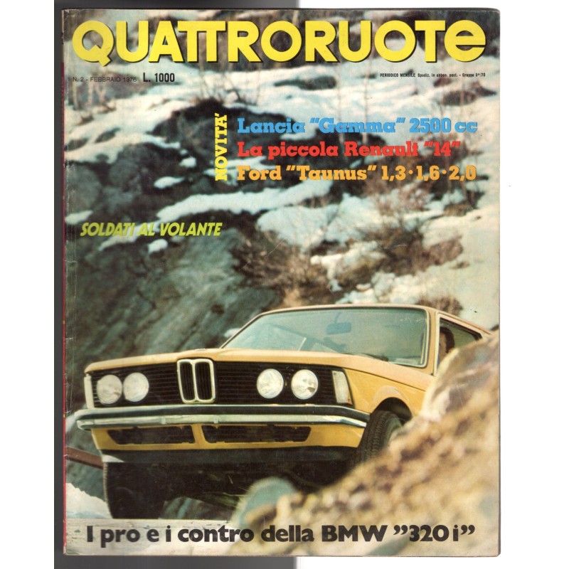 QUATTRORUOTE-n 242, febbraio-1976