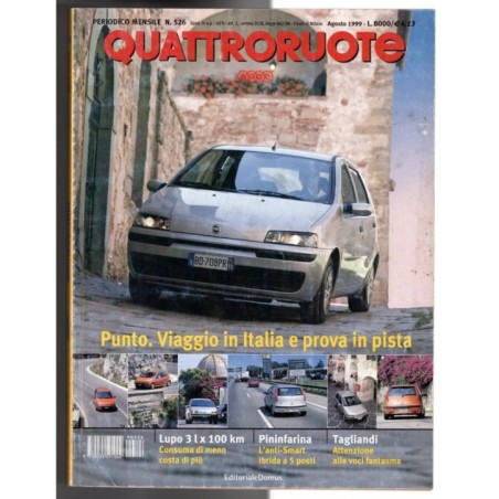 QUATTRORUOTE-n 526, agosto-1999