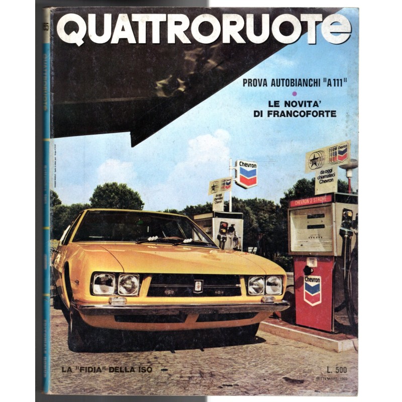 QUATTRORUOTE-n 165, settembre-1969