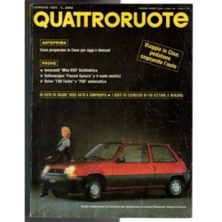 QUATTRORUOTE-n 351, gennaio-1985