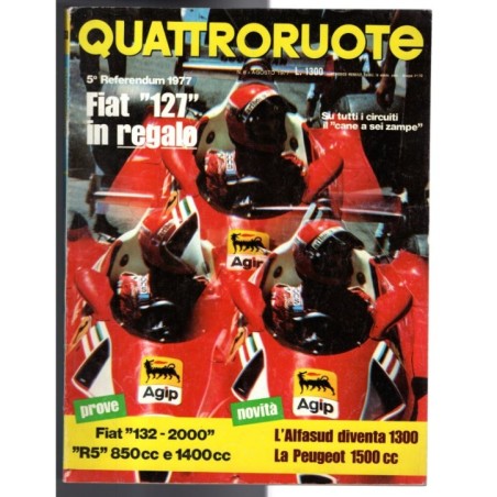 QUATTRORUOTE-n 260, agosto-1977