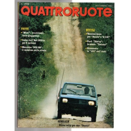 QUATTRORUOTE-n 323, settembre-1982