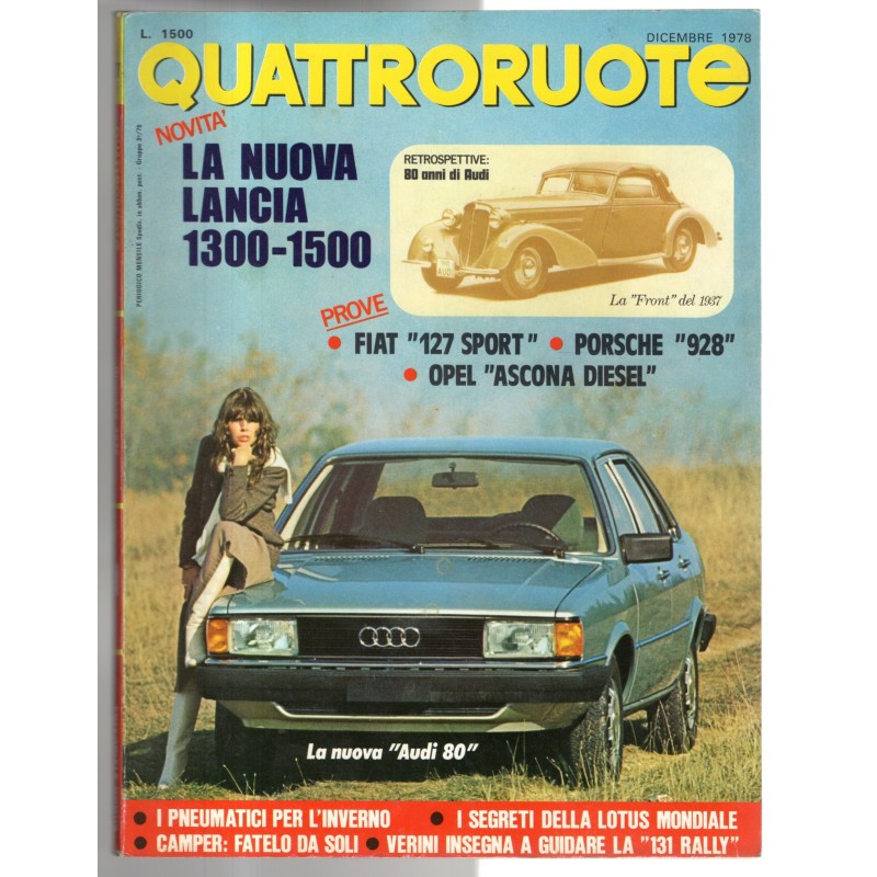 QUATTRORUOTE-n 277, dicembre-1978
