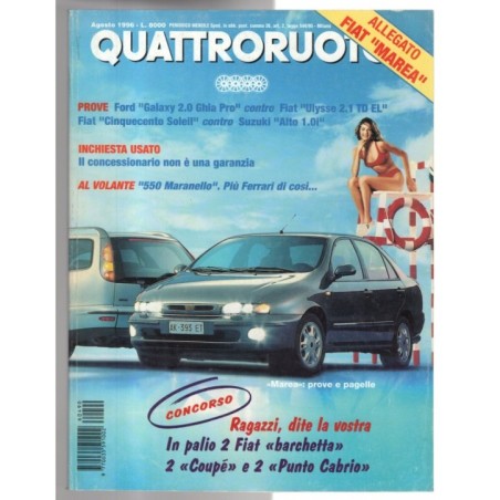 QUATTRORUOTE-n 490, agosto-1996