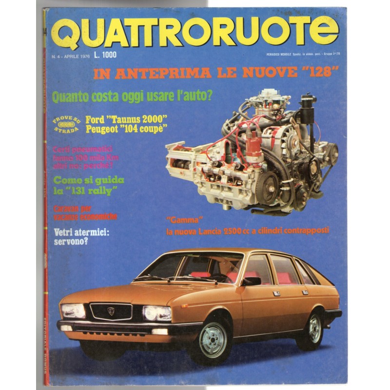 QUATTRORUOTE-n 244, aprile-1976