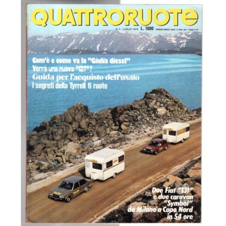 QUATTRORUOTE-n 247, luglio-1976