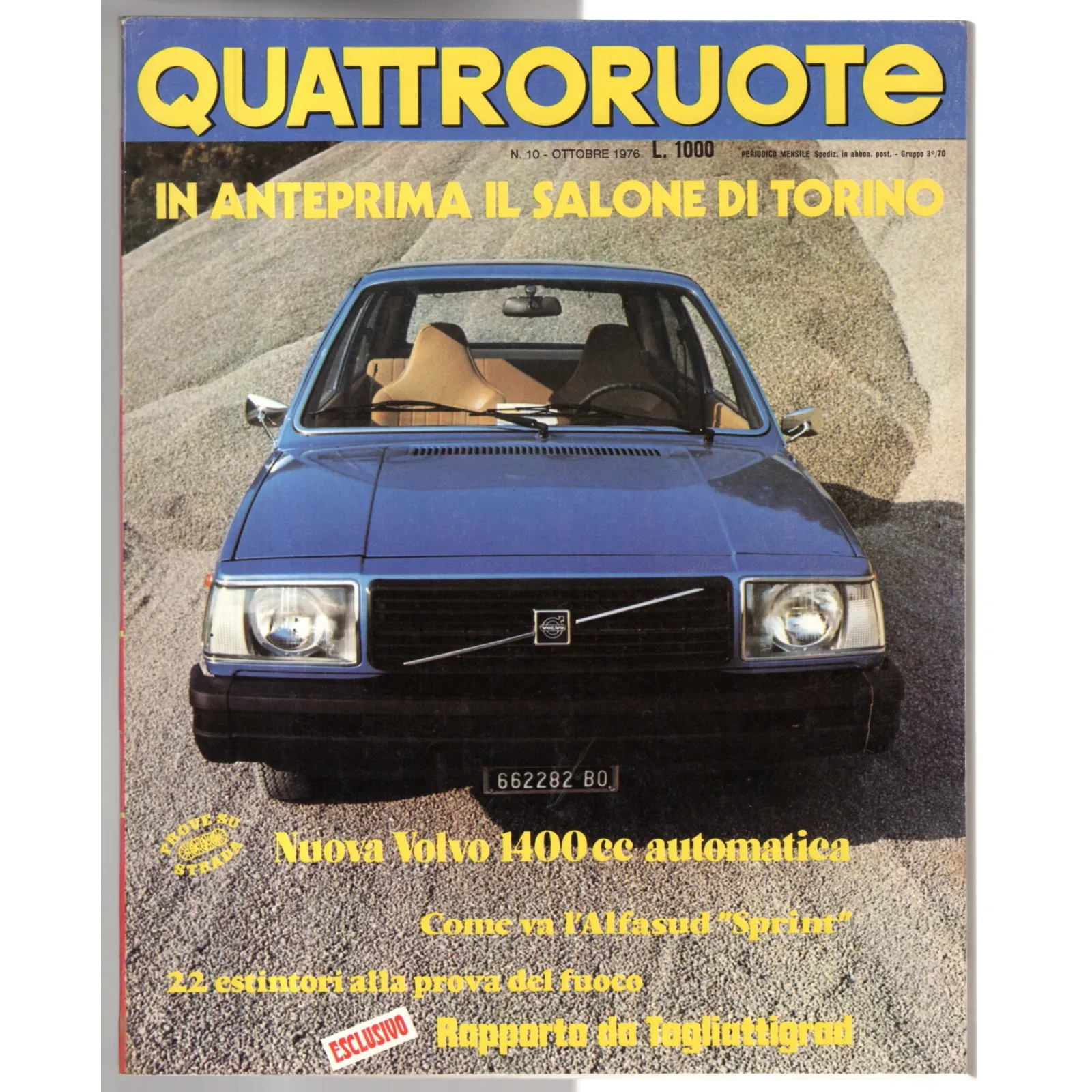 QUATTRORUOTE-n 250, ottobre-1976