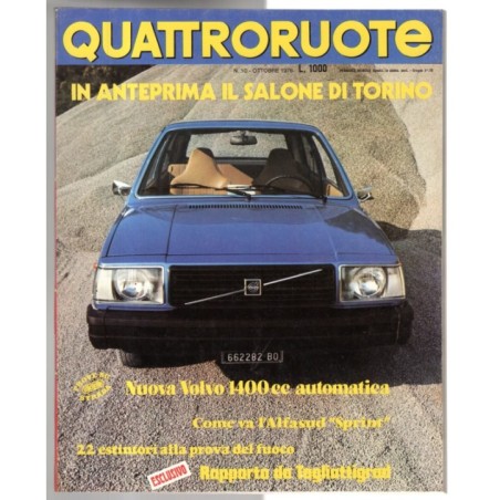 QUATTRORUOTE-n 250, ottobre-1976