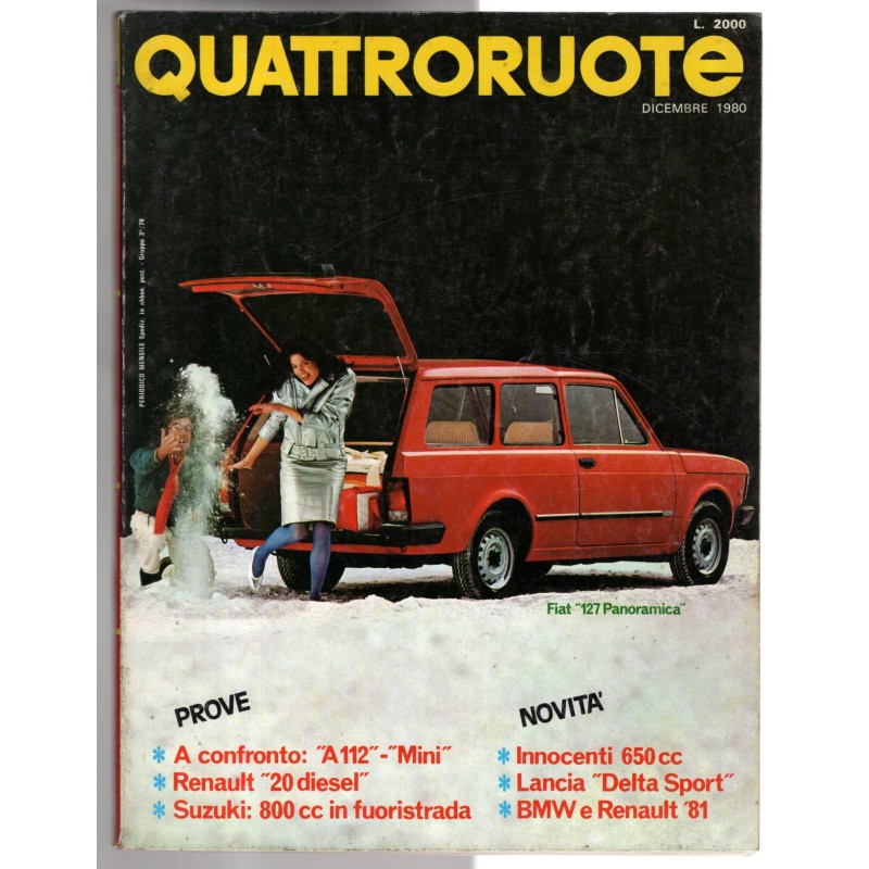 QUATTRORUOTE-n 302, dicembre-1980