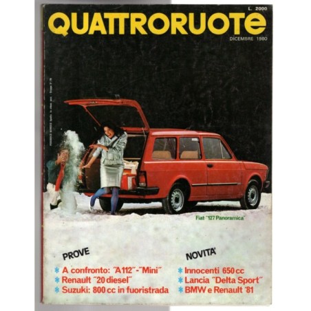QUATTRORUOTE-n 302, dicembre-1980