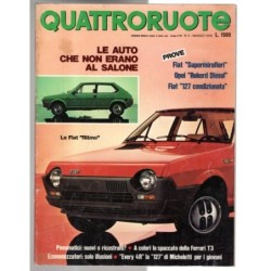 QUATTRORUOTE-n 270, maggio-1978