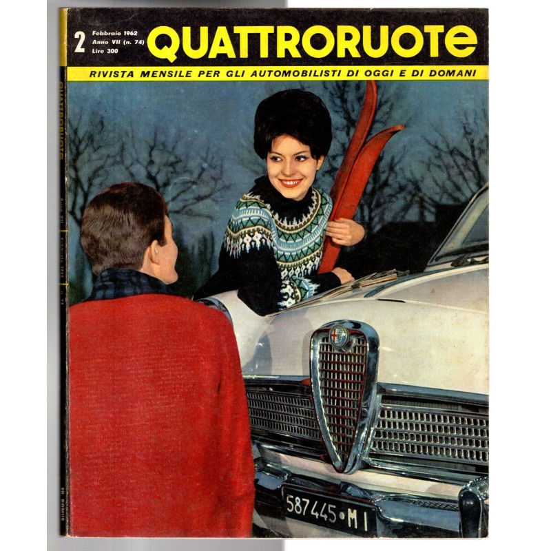 QUATTRORUOTE-n 74, febbraio-1962