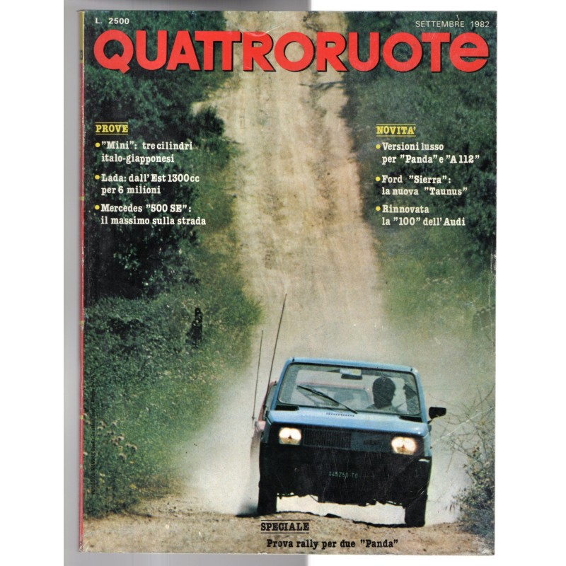 QUATTRORUOTE-n 323, settembre-1982