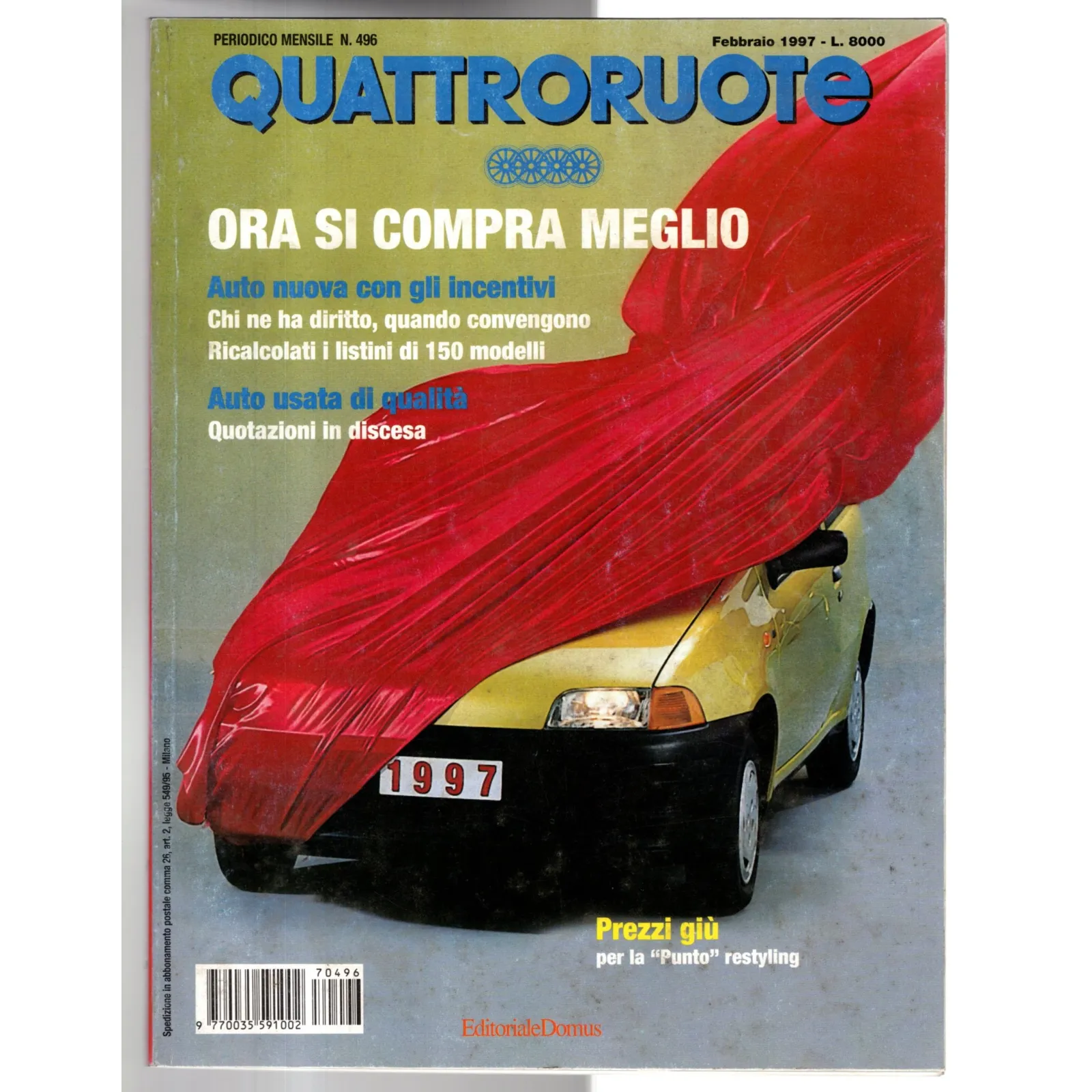 QUATTRORUOTE-n 496, febbraio-1997