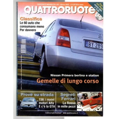 QUATTRORUOTE-n 557, marzo-2002