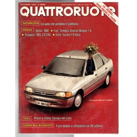 QUATTRORUOTE-n 422, dicembre-1990