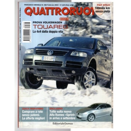 QUATTRORUOTE-n 568, febbraio-2003