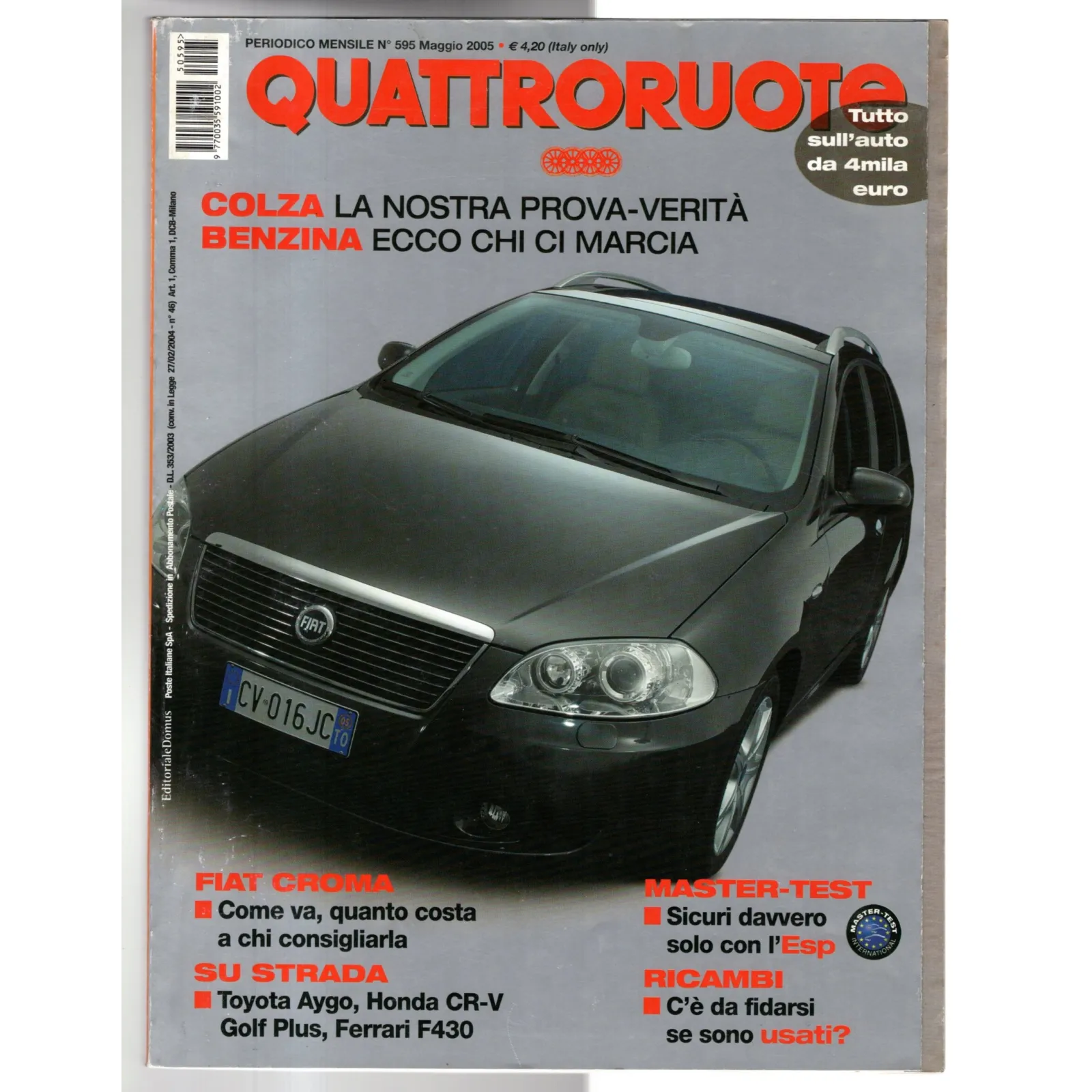 QUATTRORUOTE-n 595, maggio-2005