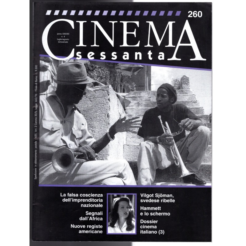 CINEMASESSANTA-n 4, luglio/agosto-2001