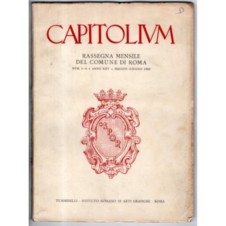 CAPITOLIUM-n 5-6, maggio/giugno-1950