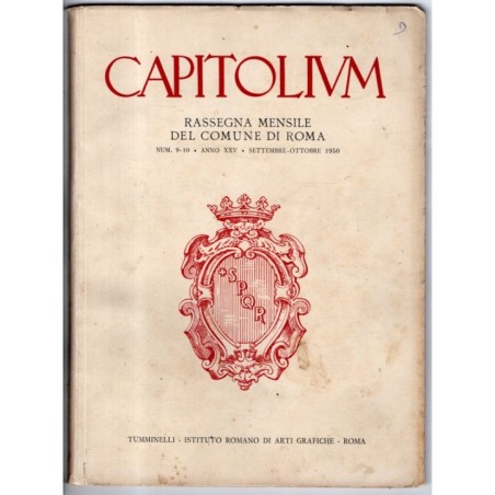 CAPITOLIUM-n 9-10, settembre/ottobre-1950