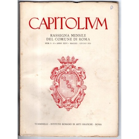 CAPITOLIUM-n 5-6, maggio/giugno-1951