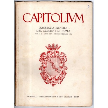 CAPITOLIUM-n 1-2, gennaio/febbraio-1951