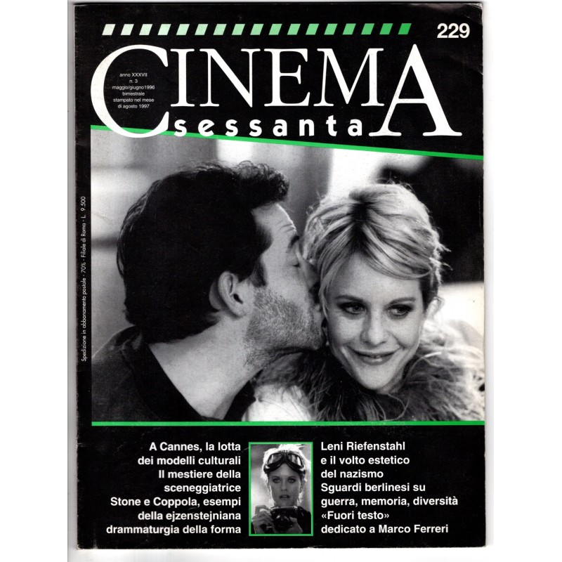 CINEMASESSANTA-229, n 3, maggio/giugno stampato nel mese di agosto 1997-1996