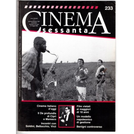 CINEMASESSANTA-233, n 1, gennaio/febbraio, stampato mese di maggio 1998-1997