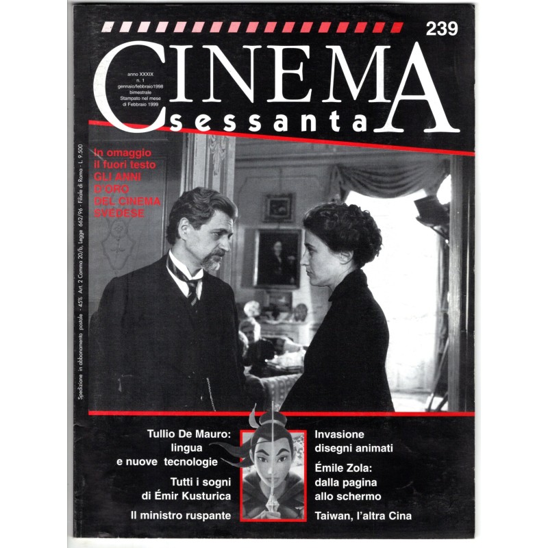 CINEMASESSANTA-239, n 1, gennaio/febbraio, stampato febbraio 1999-1998