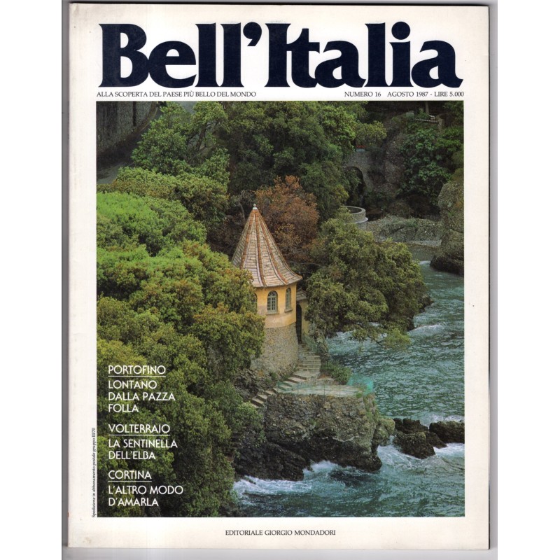 BELL'ITALIA-numero 16, agosto-1987