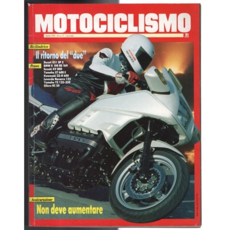 MOTOCICLISMO-n 4, aprile-1990