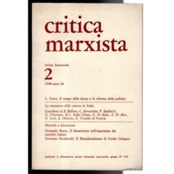 CRITICA MARXISTA-n 2, marzo/aprile-1988